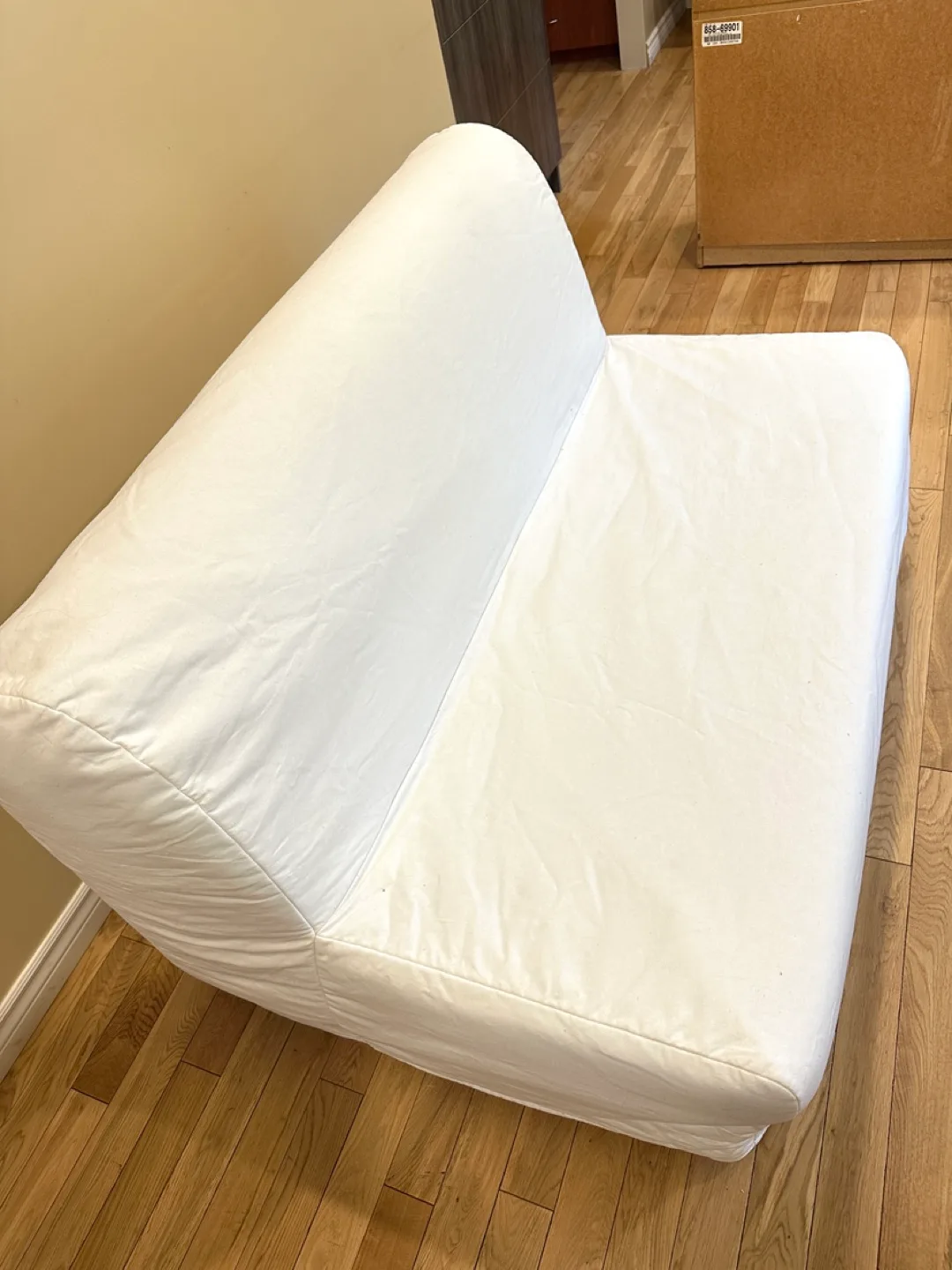 White IKEA LYCKSELE Futon Sofa Bed (CAN DELIVER) image indicator(3)
