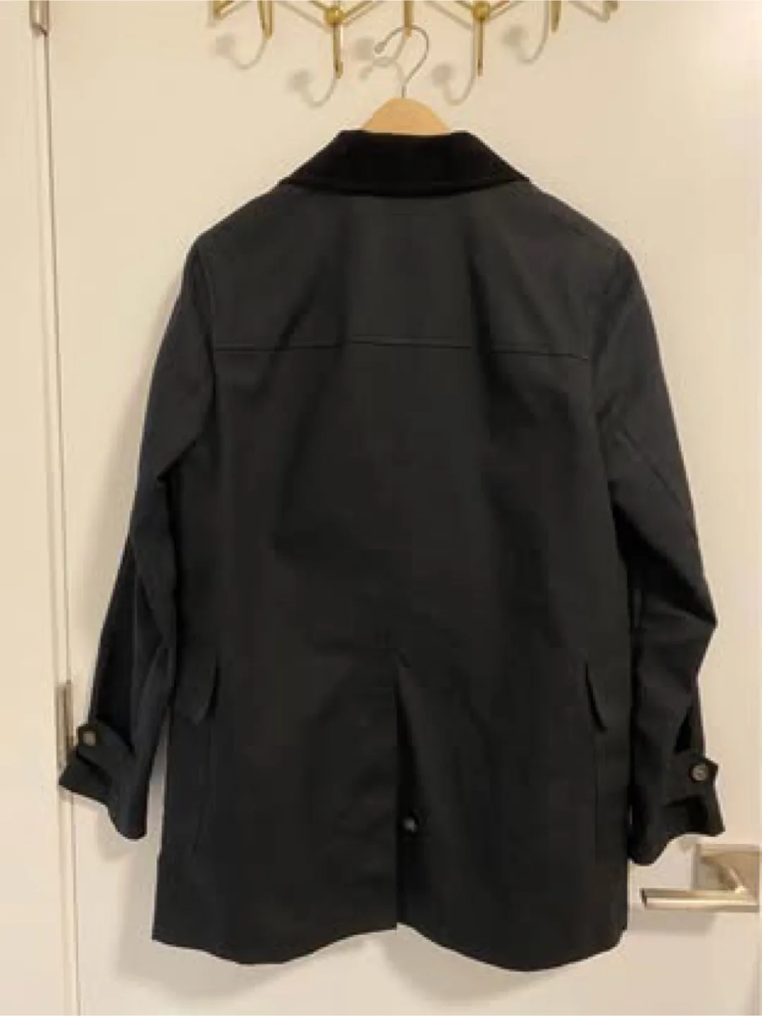 Club Monaco Black Trench Coat XS image indicator(2)