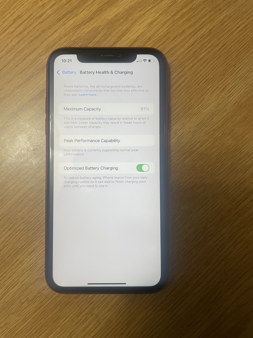 Used iPhone XR (PRODUCT)RED 64GB