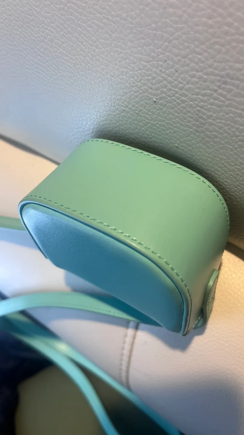 Celine 2021 Mini Calfskin Triomphe crossbody bag image indicator(4)