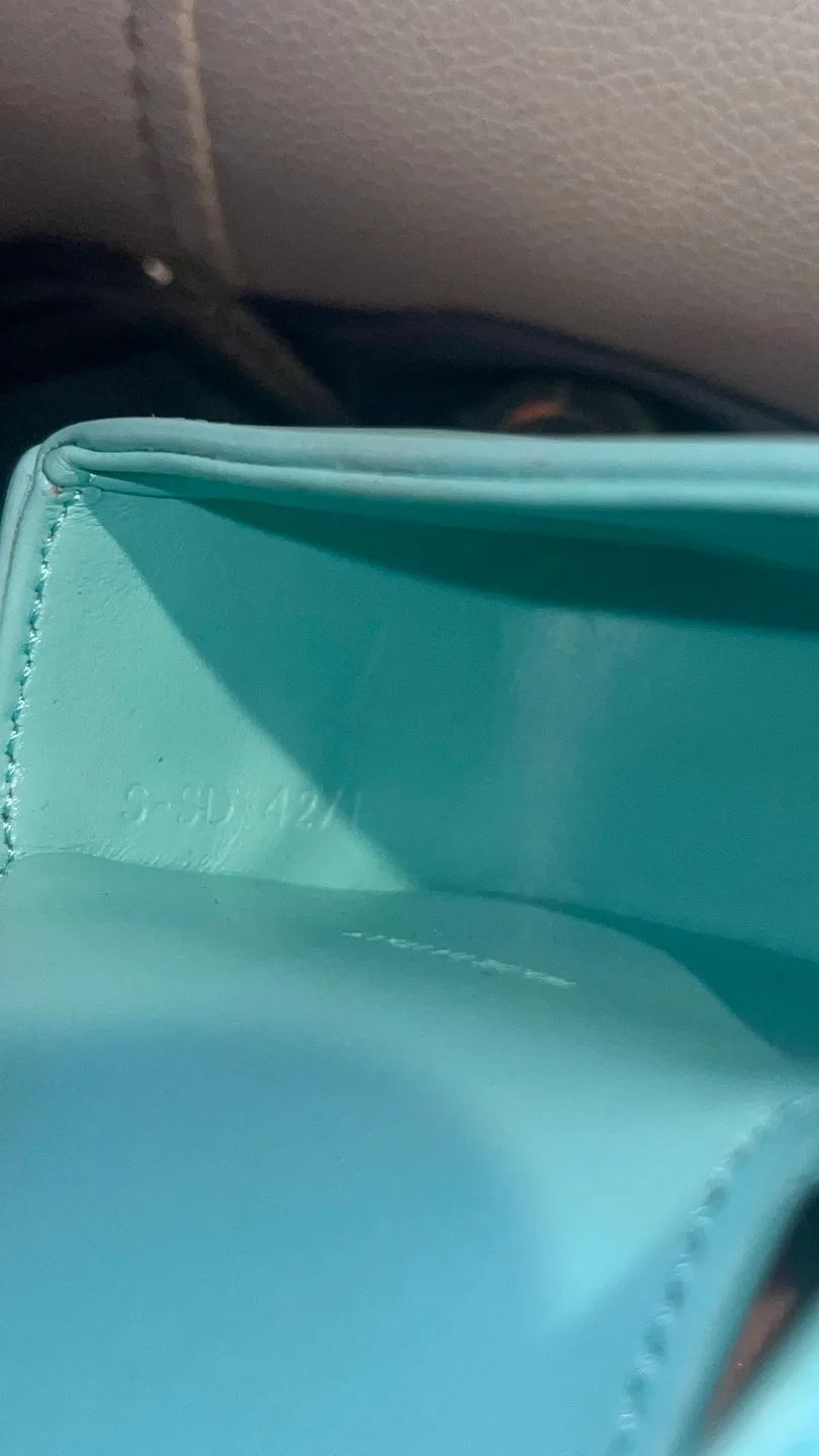 Celine 2021 Mini Calfskin Triomphe crossbody bag image indicator(5)