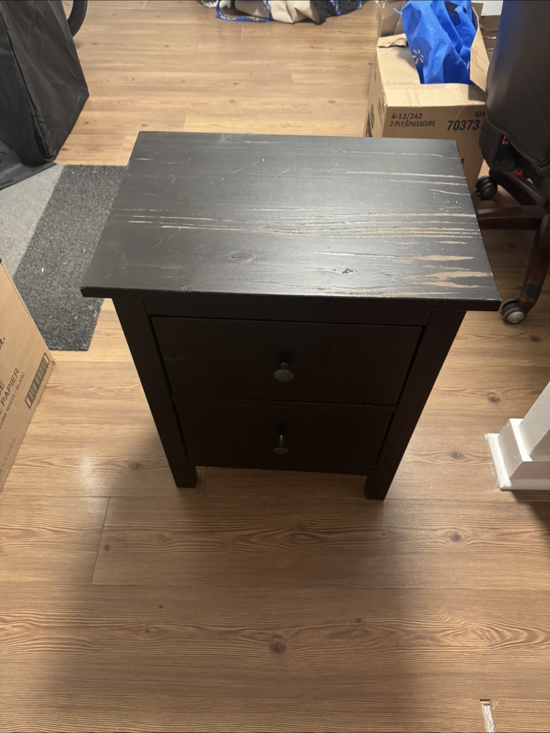 IKEA Dark Brown Nightstand