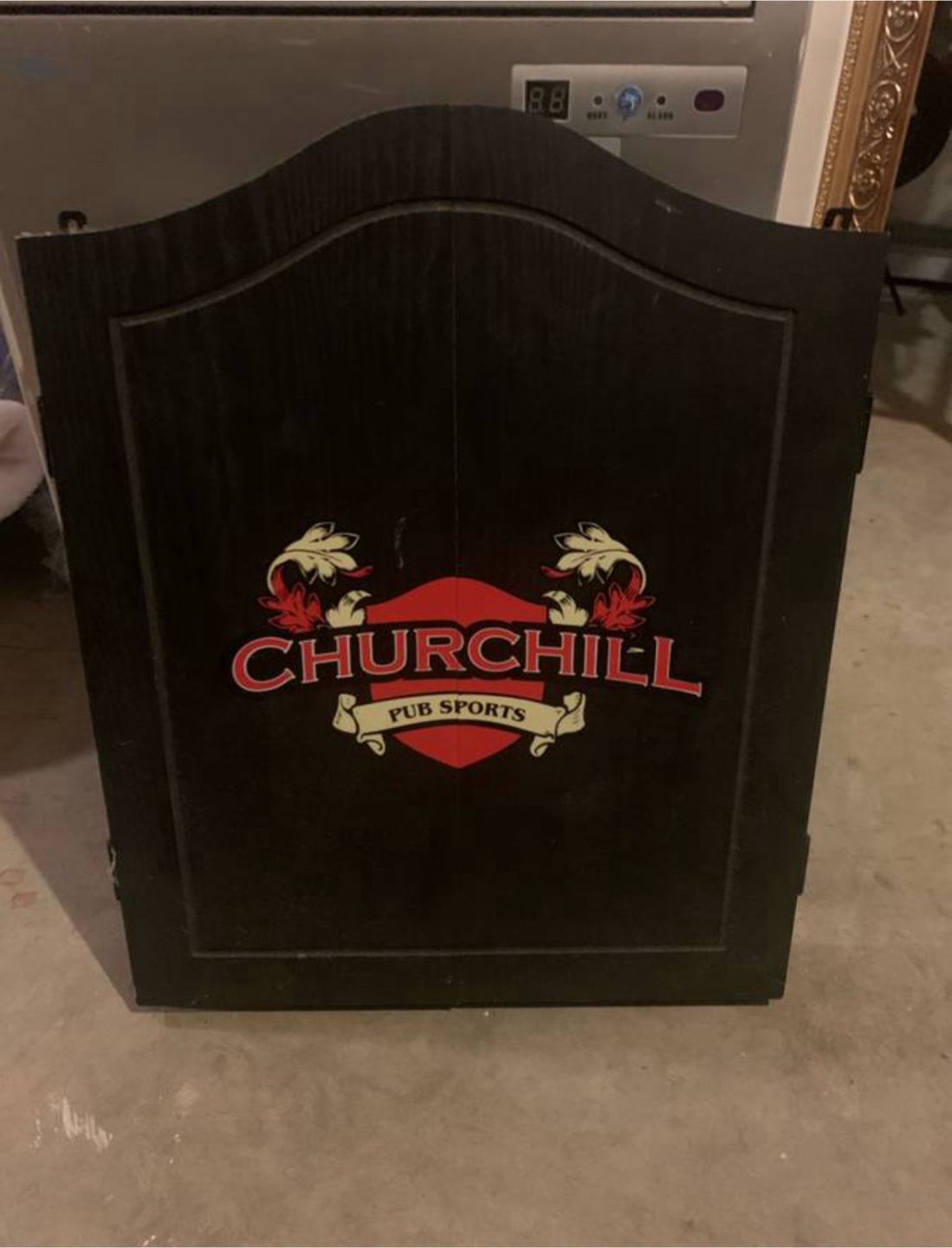 Churchill Pub Sports Dartboard Cabinet