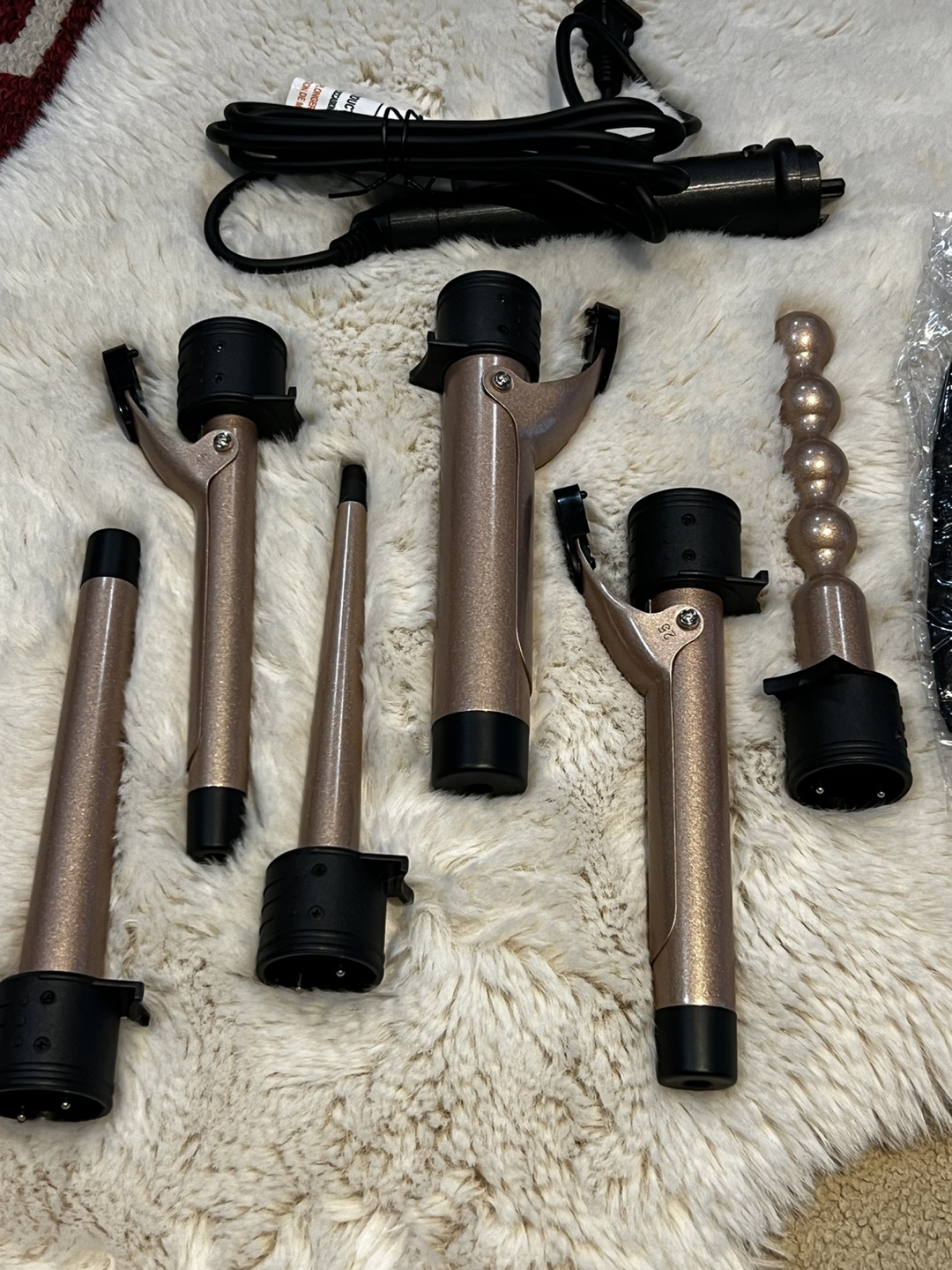 5-in-1 Interchangeable Curling Wand Set - photo 2