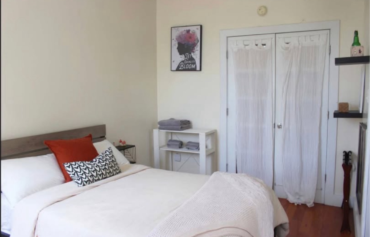 Full-Size Bed Frame + Matress - photo 4