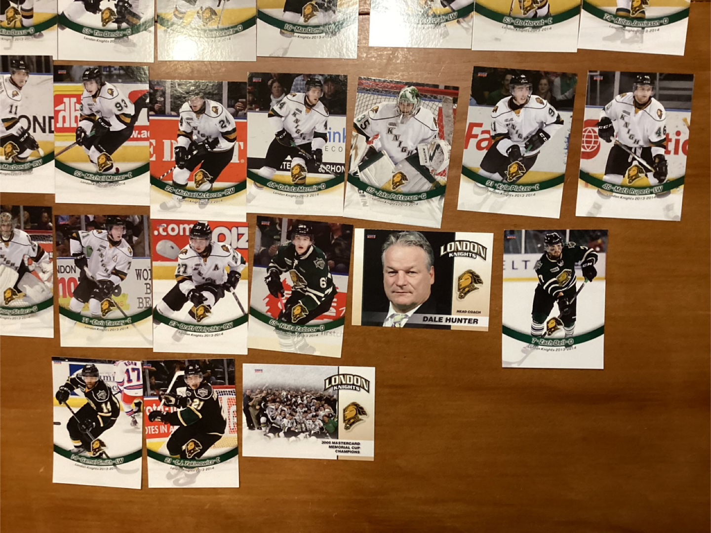 2013-14 Choice London Knights Signature Series Complete Card Set - photo 4