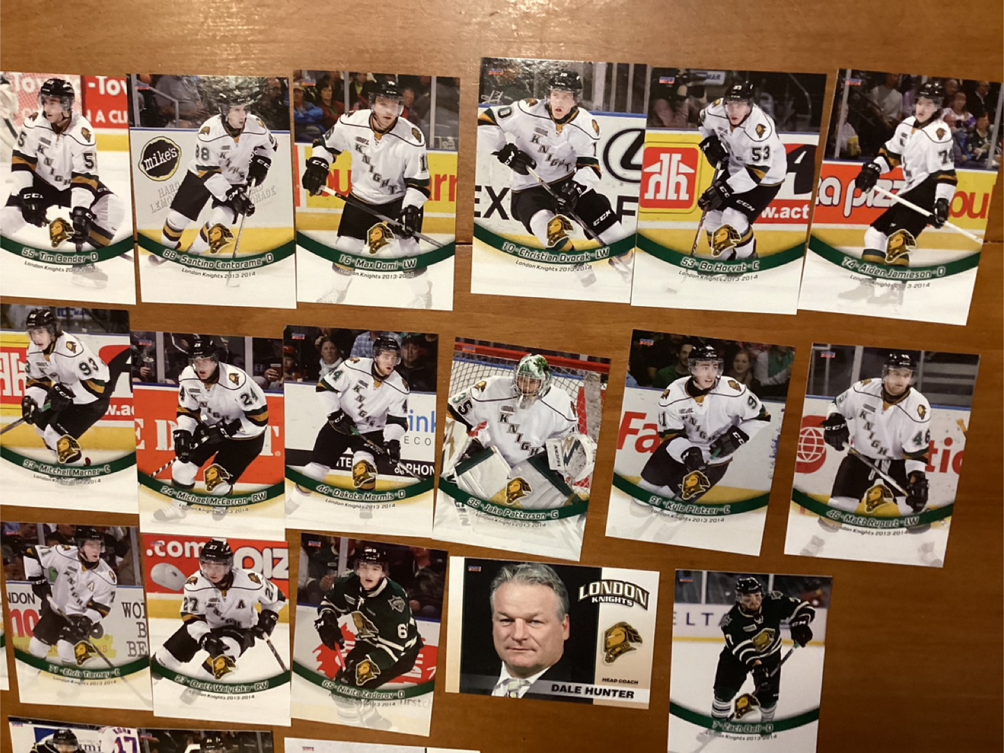 2013-14 Choice London Knights Signature Series Complete Card Set - photo 2