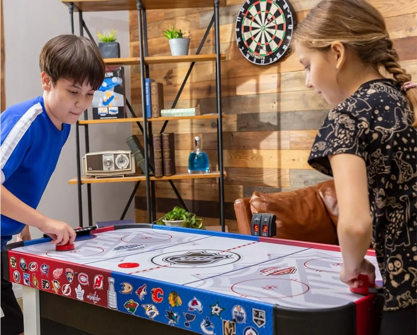 Brand New NHL Fury Air Powered Tabletop Hockey Game image indicator(6)