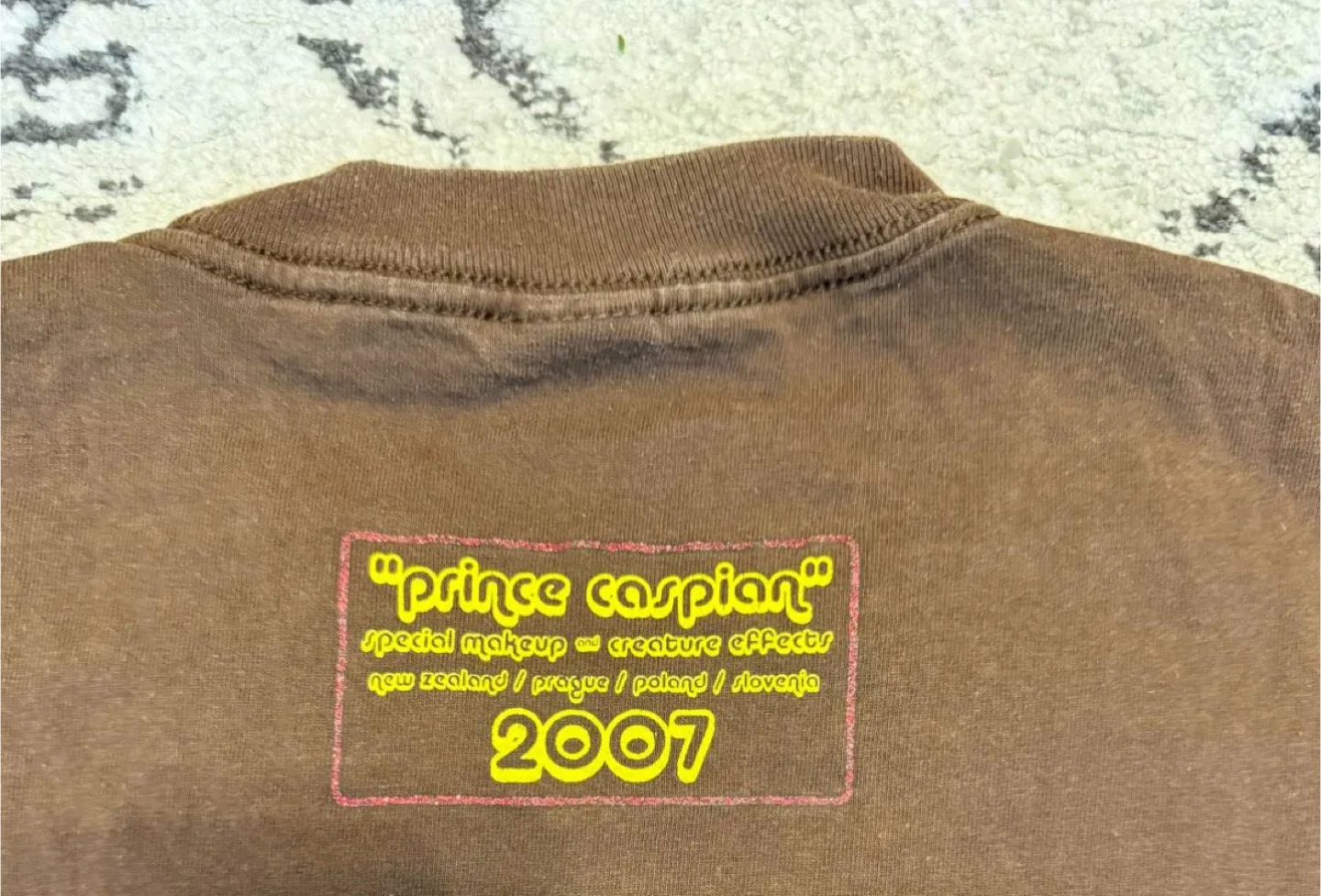 Vintage Narnia Prince Caspian 2007 Movie Crew T-Shirt image indicator(2)