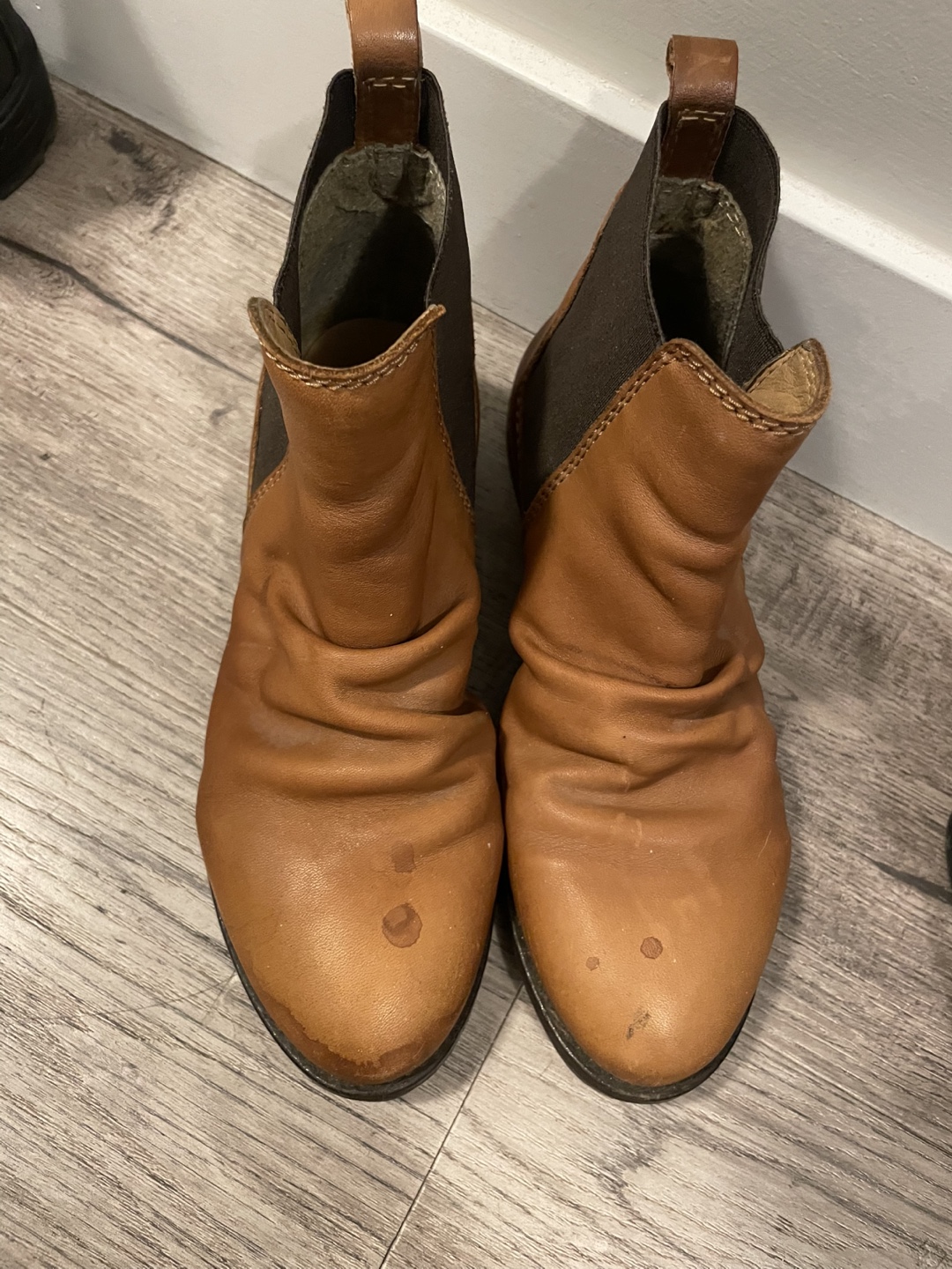 Brown Leather Ankle Boots - photo 2