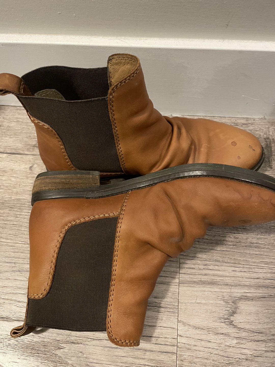 Brown Leather Ankle Boots - photo 3