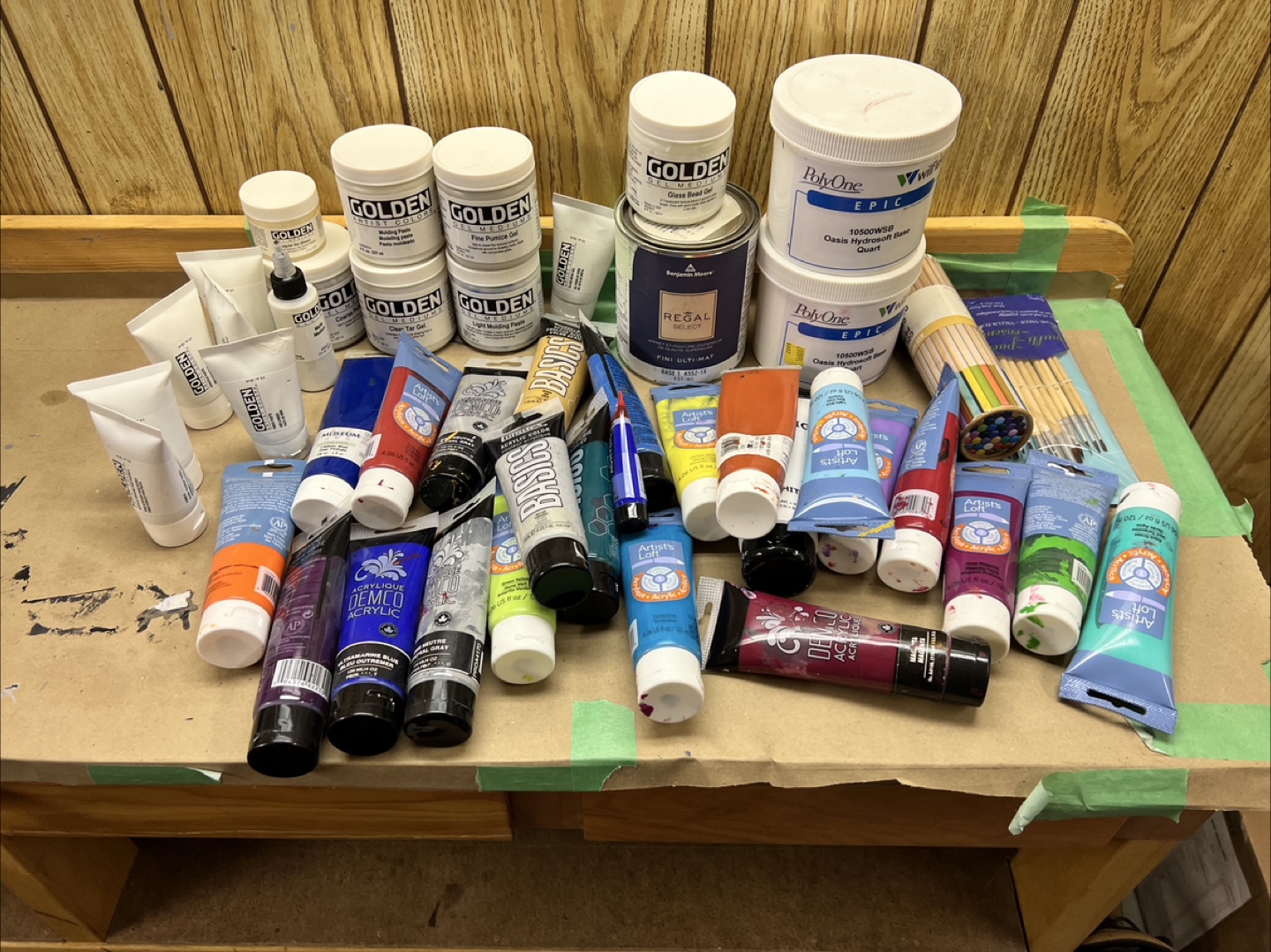 Bulk Acrylic Paint and Supplies