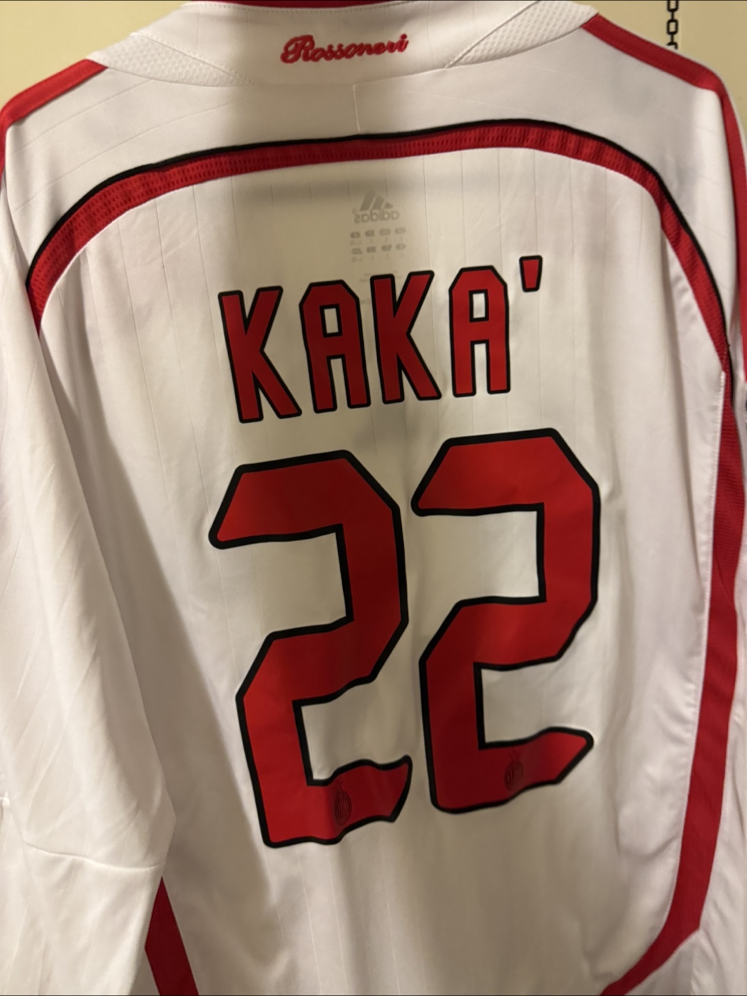 AC Milan Kaka #22 2007 Champions League Final Jersey - photo 2