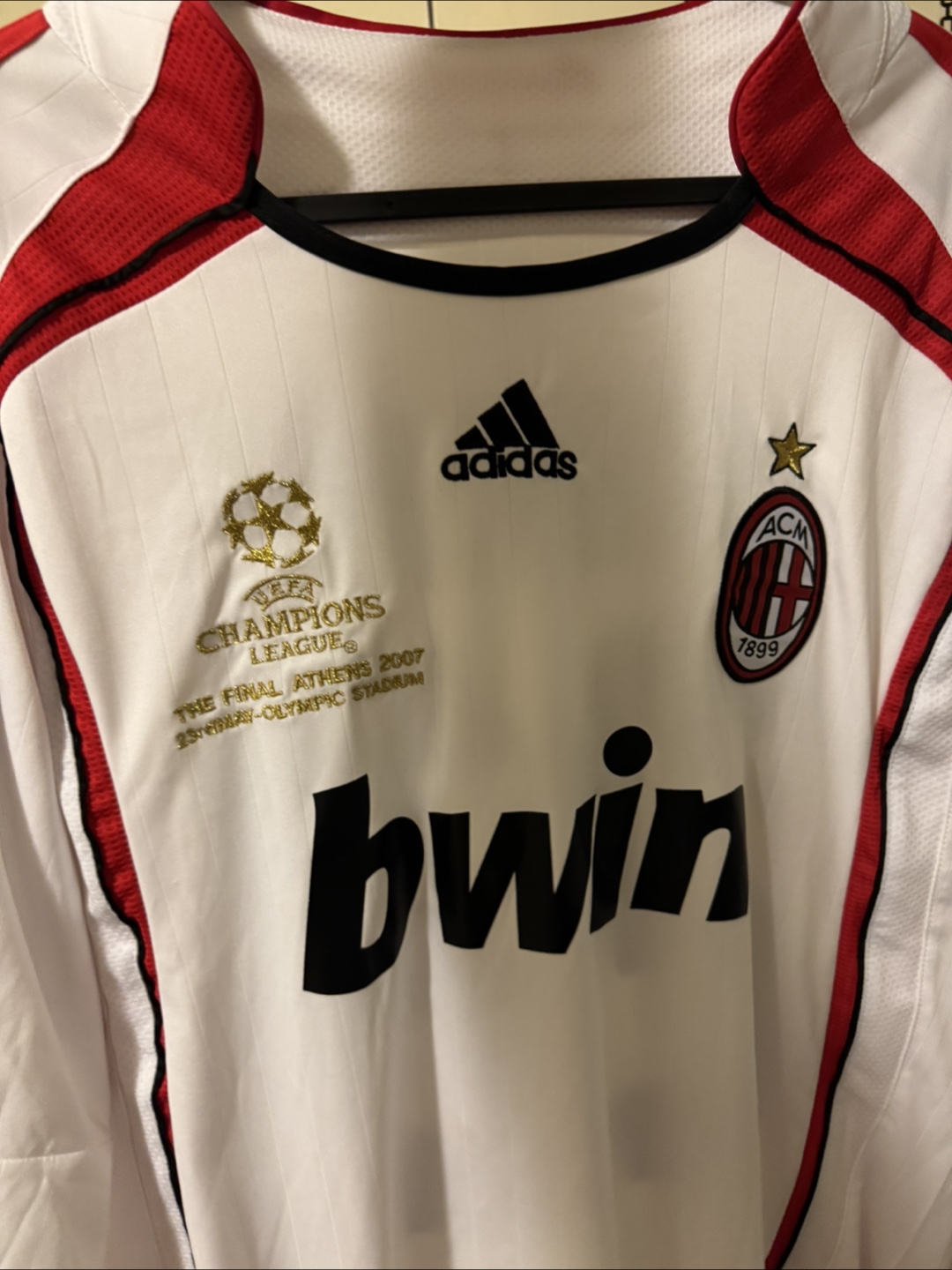 AC Milan Kaka #22 2007 Champions League Final Jersey