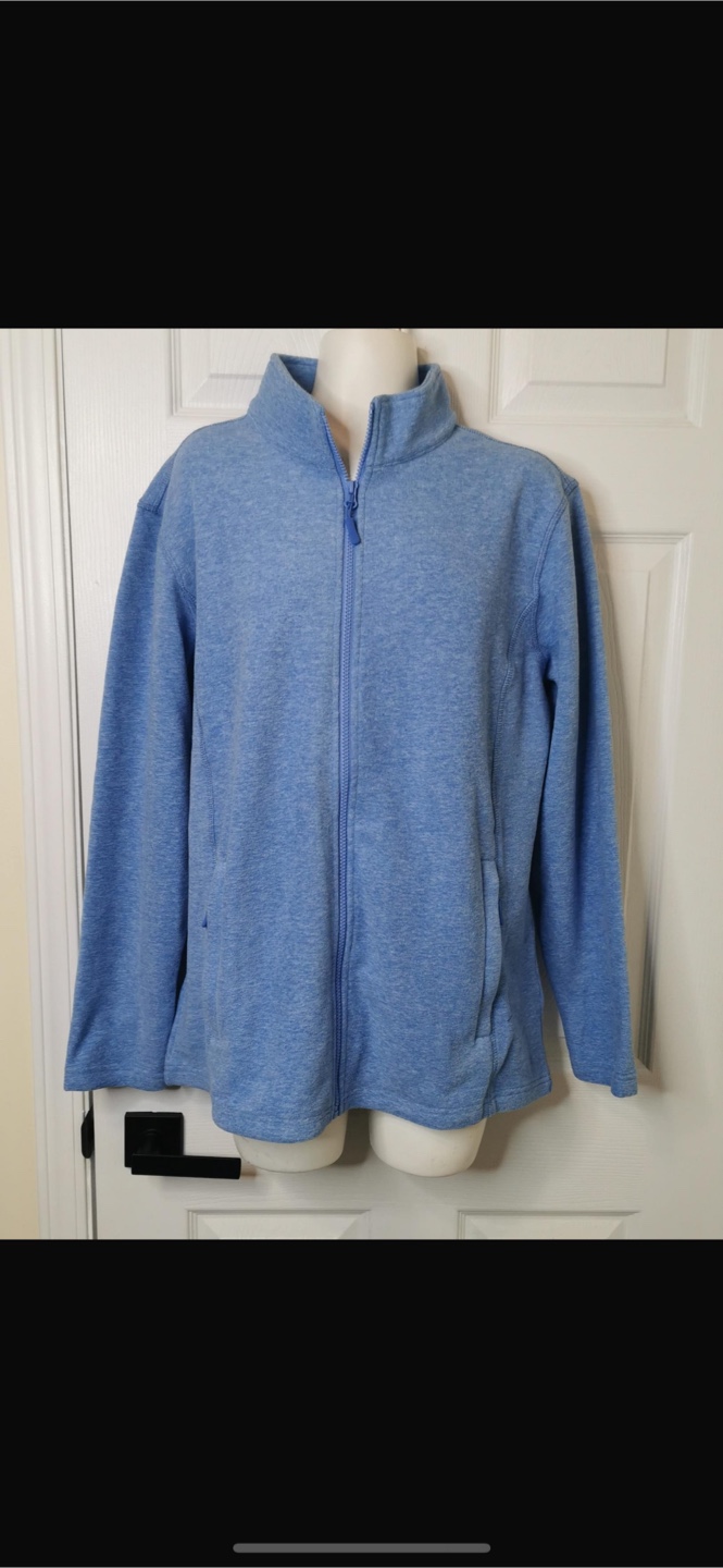 NEW! Women's MagcoMsen Blue Fleece Jacket - Size XL - photo 2