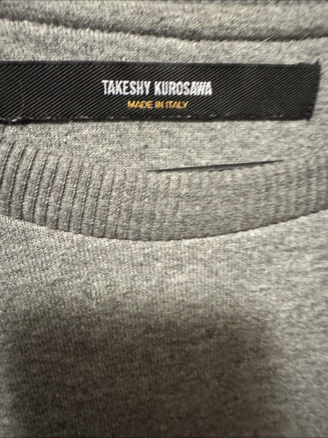 Takeshy Kurosawa Grey Sweatshirt Size Large - photo 2
