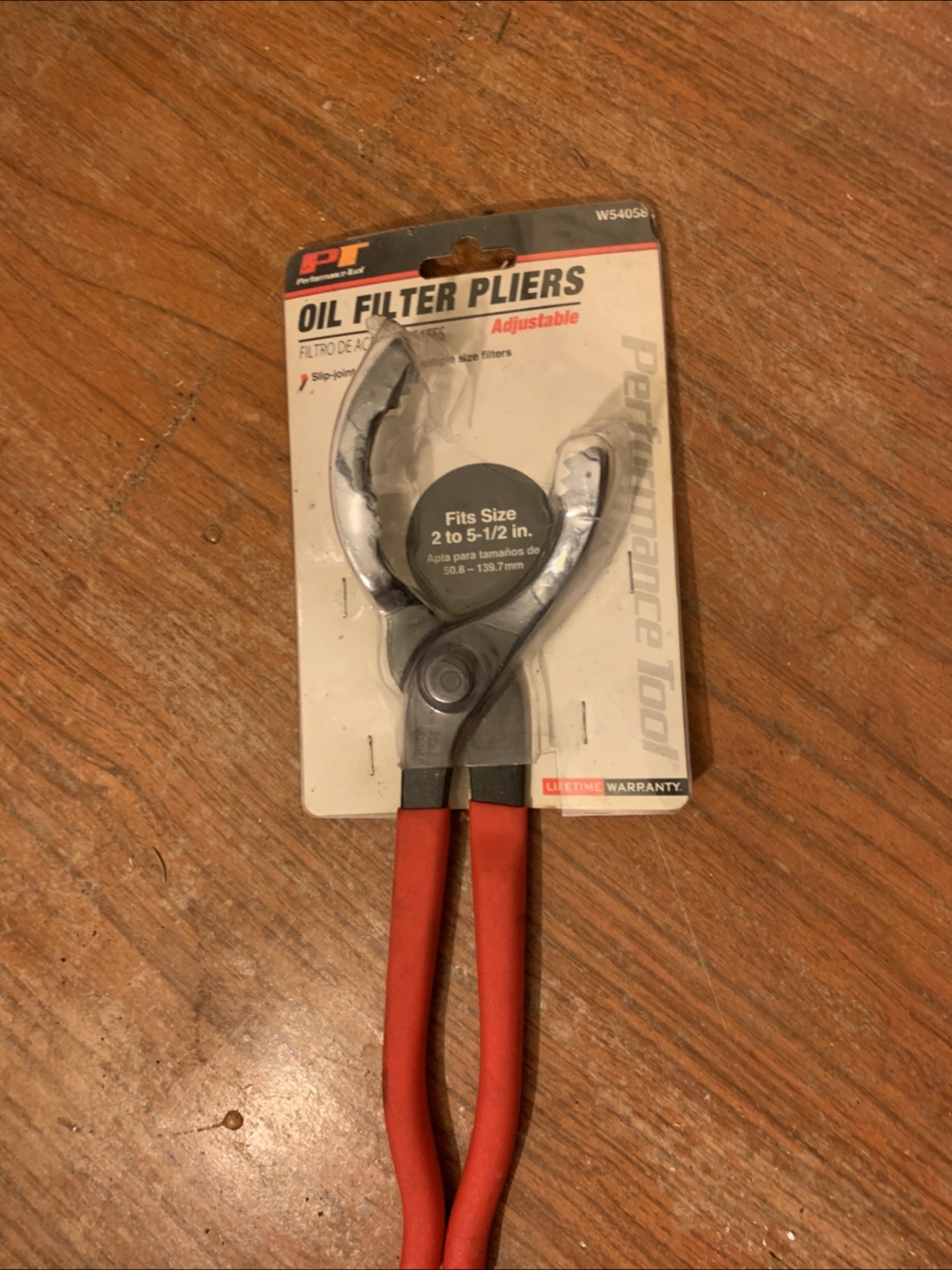 Oil filter wrench