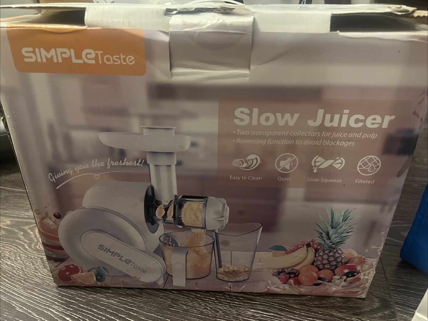 SIMPLETaste Slow Juicer - with original Box
