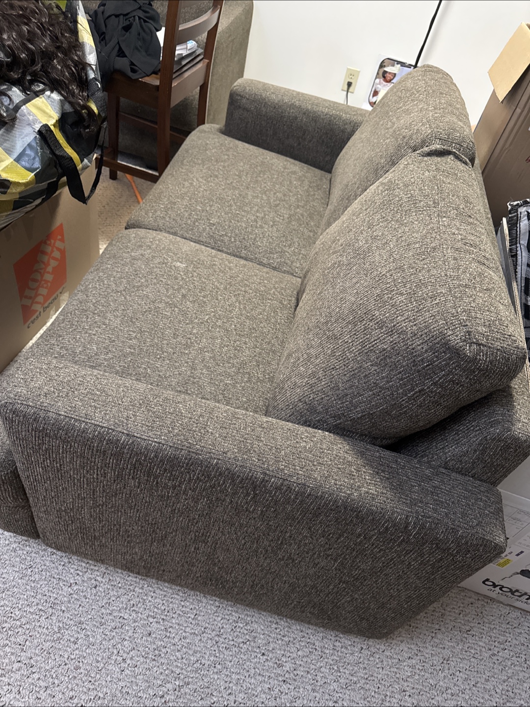 Grimsby 3+2 SOFA RANGE Dark grey Sofa Set: 2s+3s Combo - photo 4