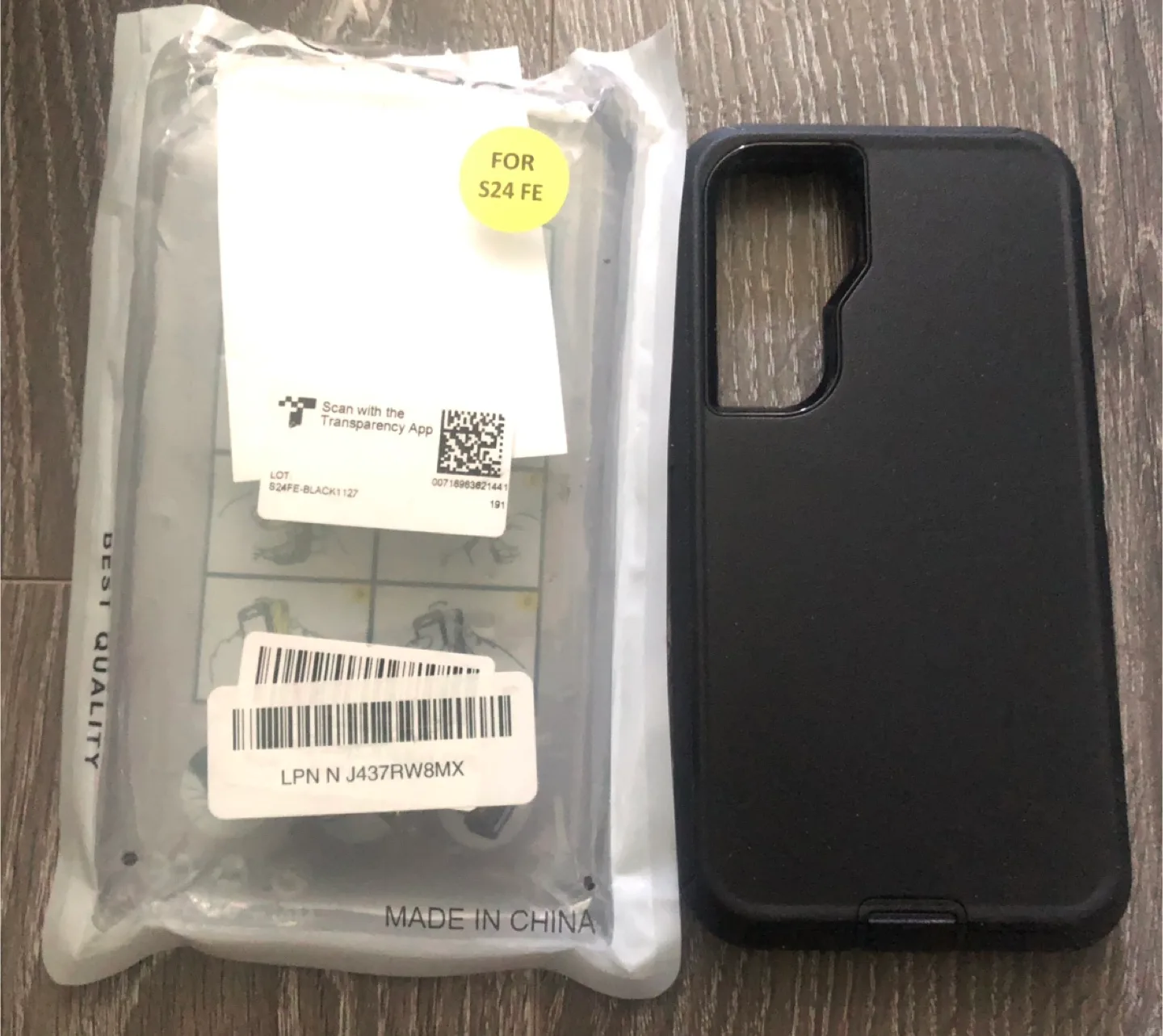 🏒Samsung S24 FE Case - Black image indicator(2)