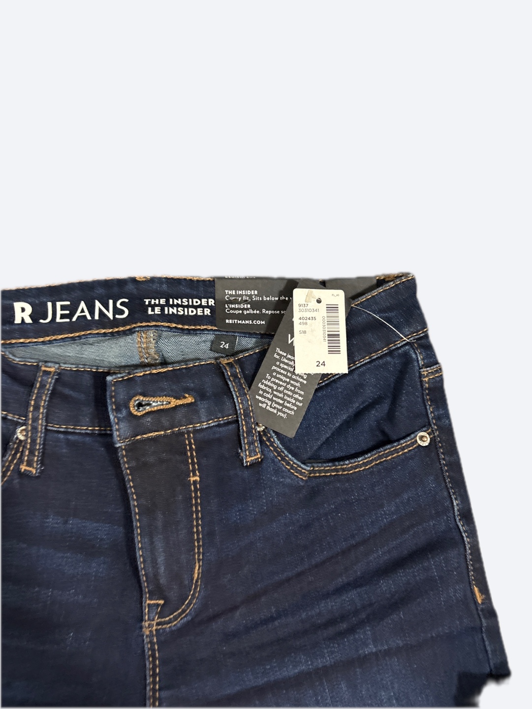 RJEANS The Insider Straight Leg Jeans - Size 24 - photo 2