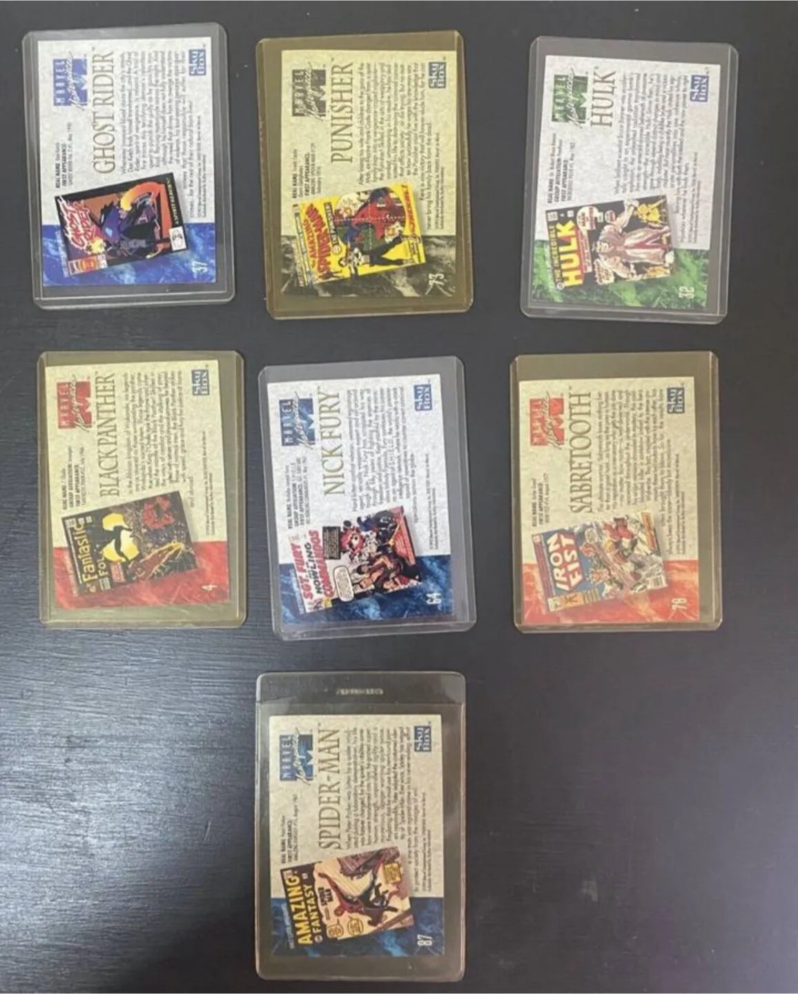 Skybox Marvel Masterpieces 1992 Trading Cards w/ Joe Jusko Art image indicator(2)