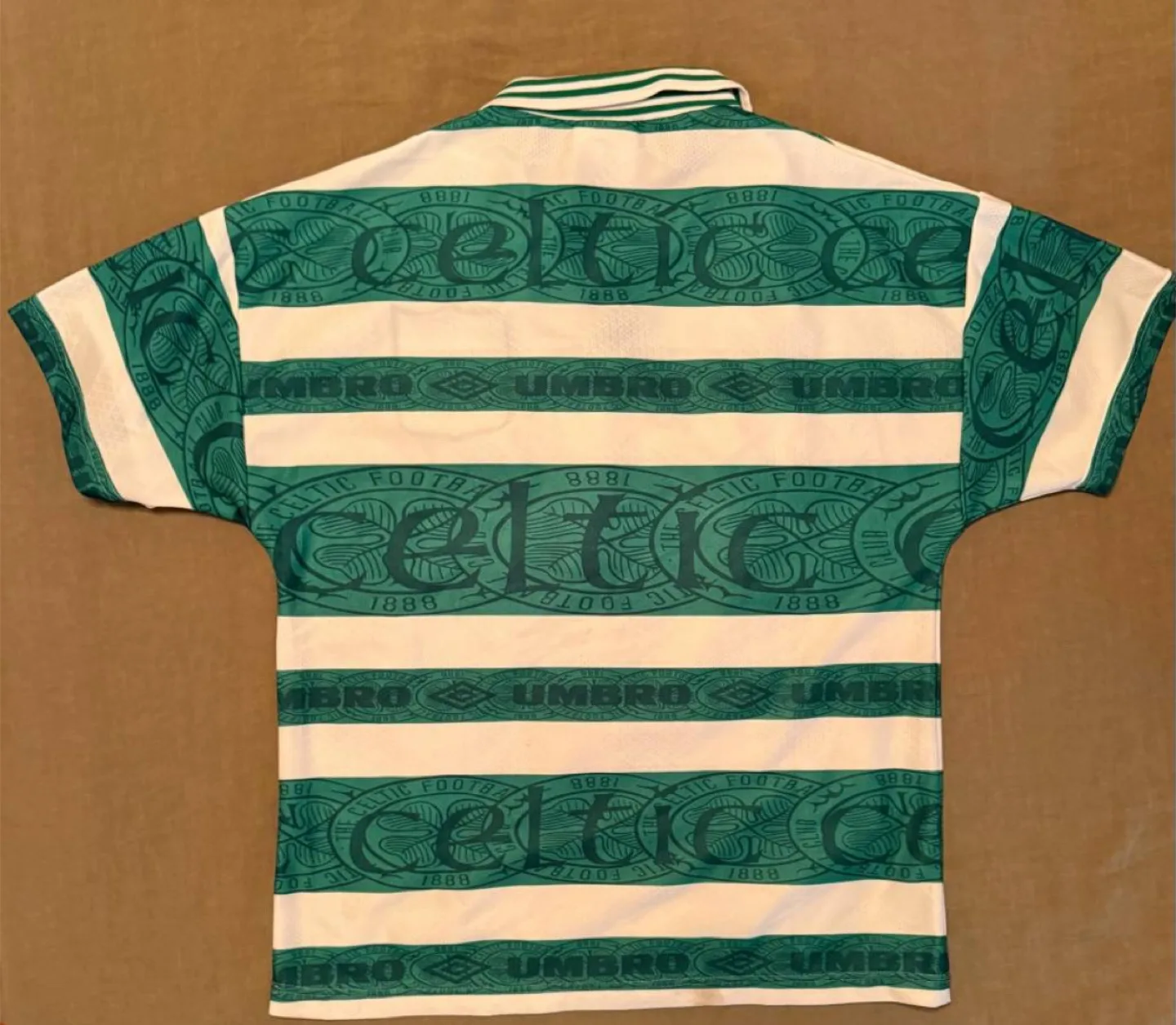 Celtic Home Football Club 1995-1997 Umbro JerseyAdult Size M image indicator(2)