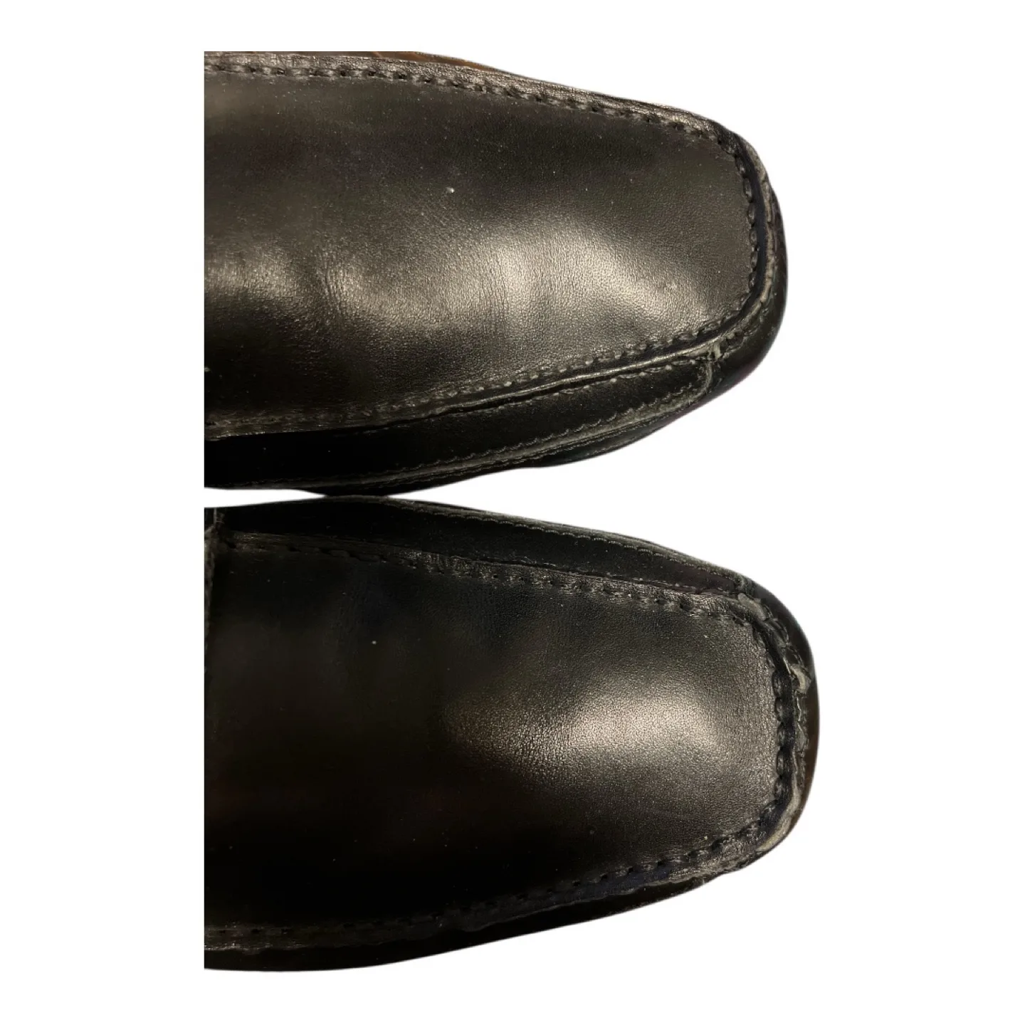 Bruno Magli Men's Black Leather Loafers image indicator(6)