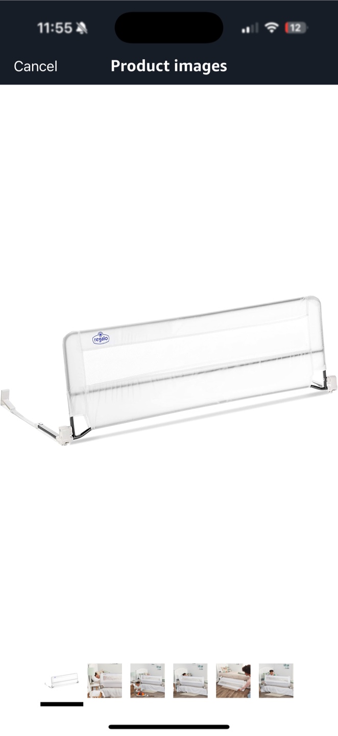 Regalo My Cot Bed Rail - White