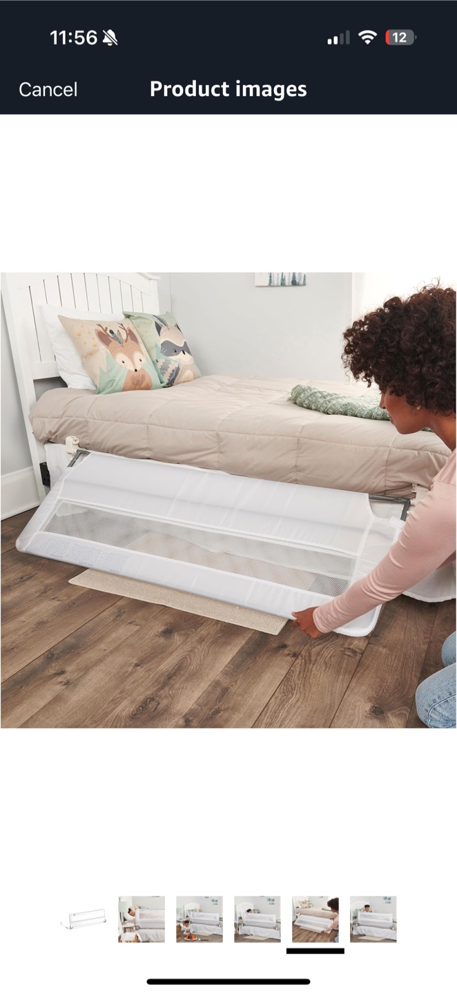 Regalo My Cot Bed Rail - White - photo 4