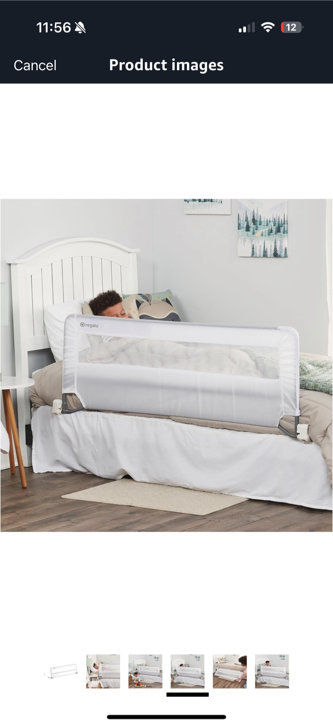 Regalo My Cot Bed Rail - White - photo 3