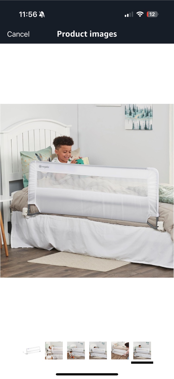 Regalo My Cot Bed Rail - White - photo 5