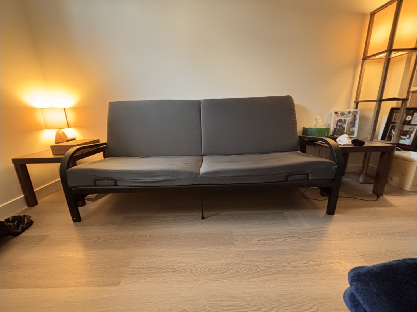 Grey Futon Sofa Bed