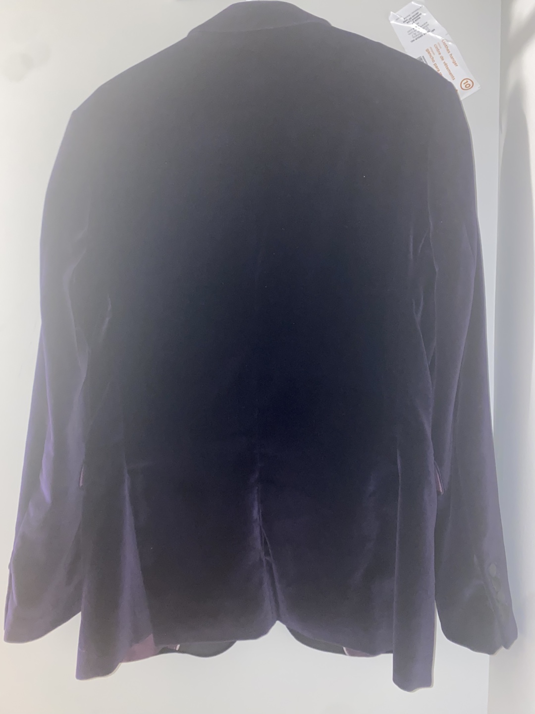 purple suede blazer - photo 4