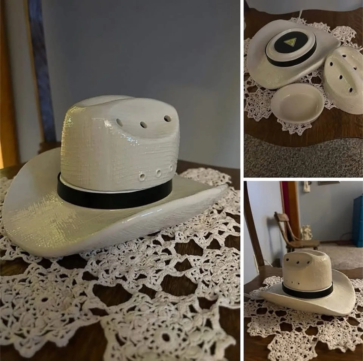 Scentsy Country Born Cowboy Hat Wax Warmer! thumbnail