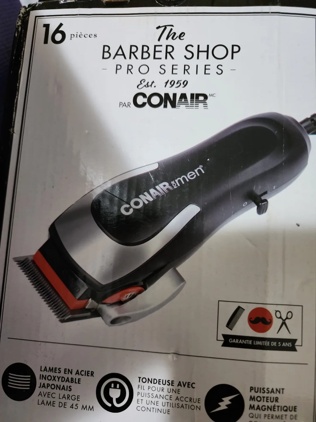 Conair Barber Shop Pro Series Hair Clipper thumbnail