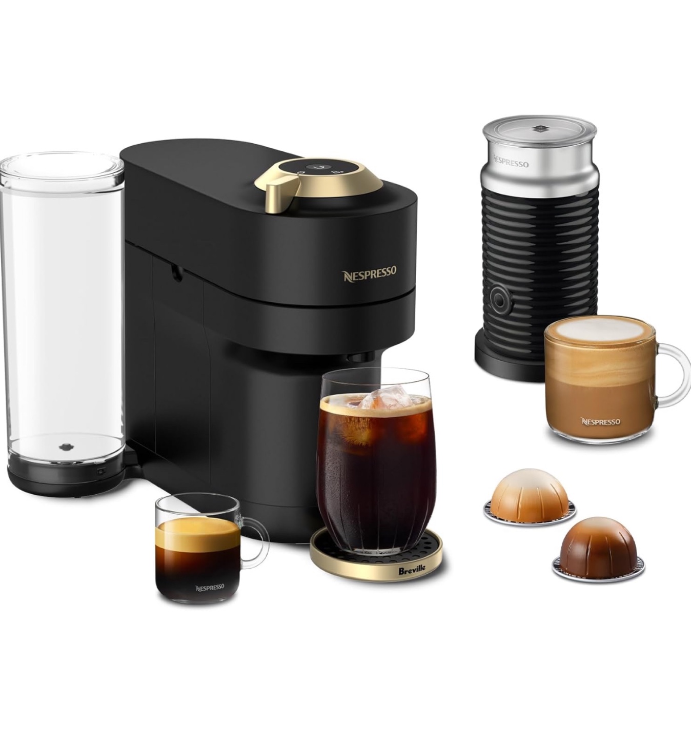 Nespresso VertuoPop & Espresso Machine with MilkFrother