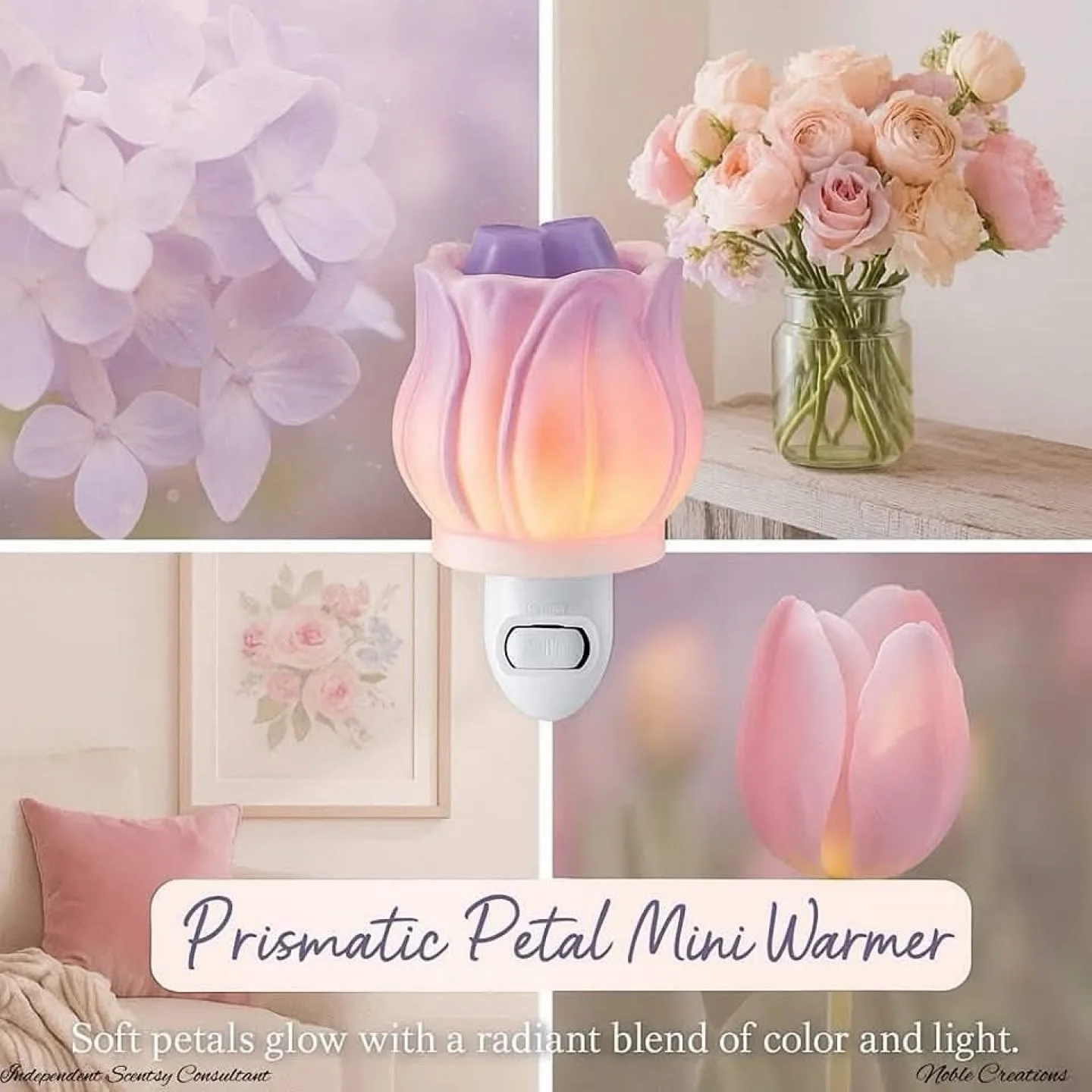 Scentsy’s Prismatic Petal Warmer! thumbnail
