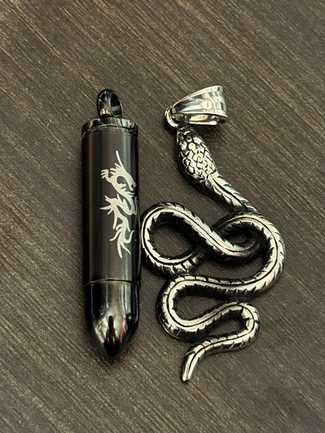 Two pendants: Bullet and Cobra thumbnail