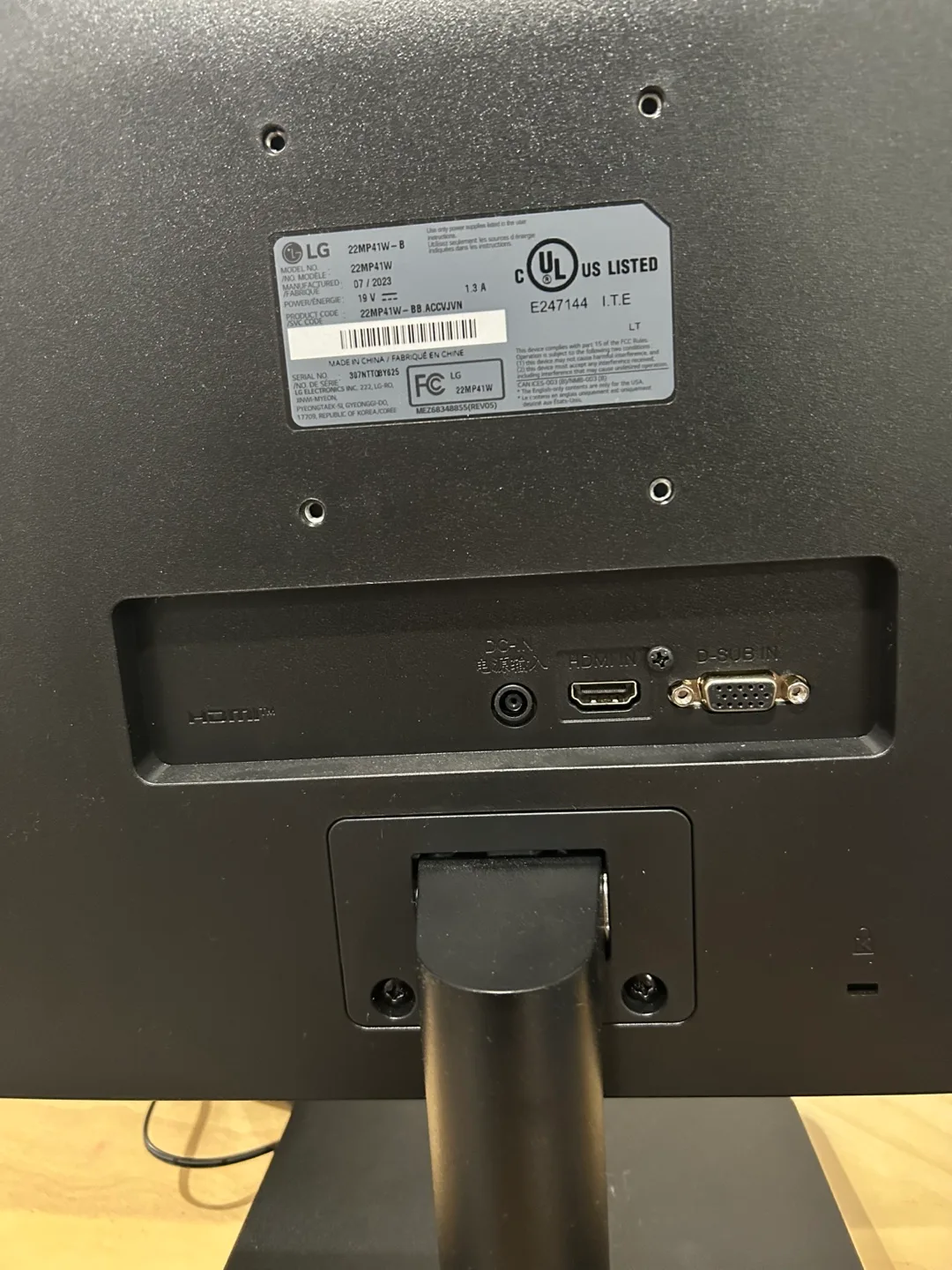 LG 22MP41W 22 Inch Full HD Monitor image indicator(3)