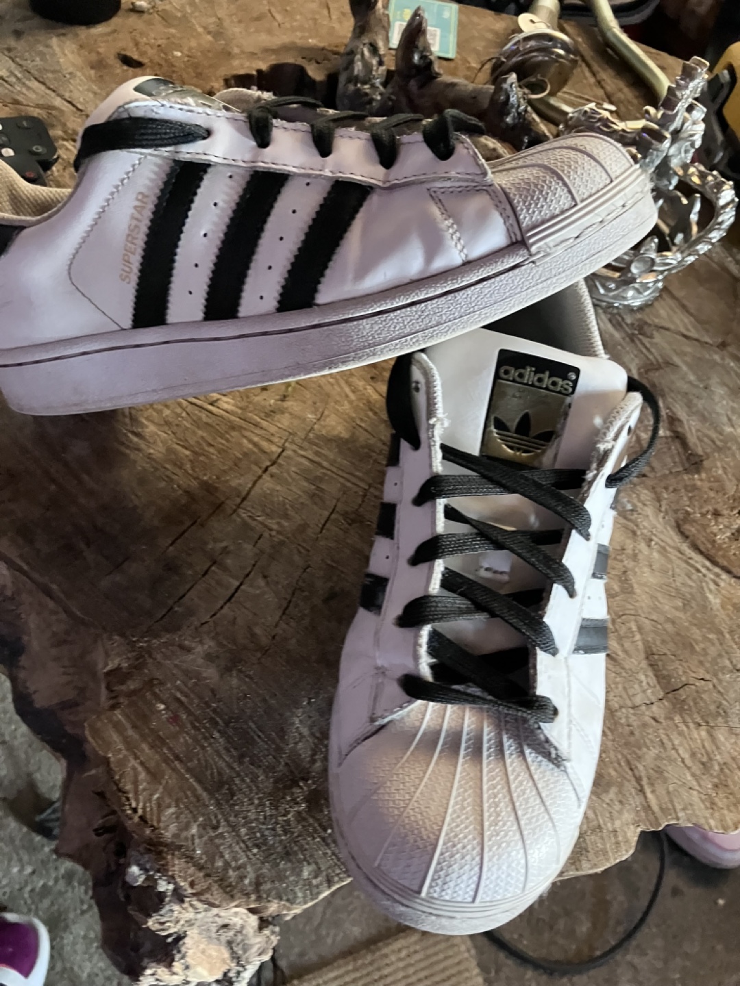 Adidas Superstar Sneakers - White and Black - photo 4