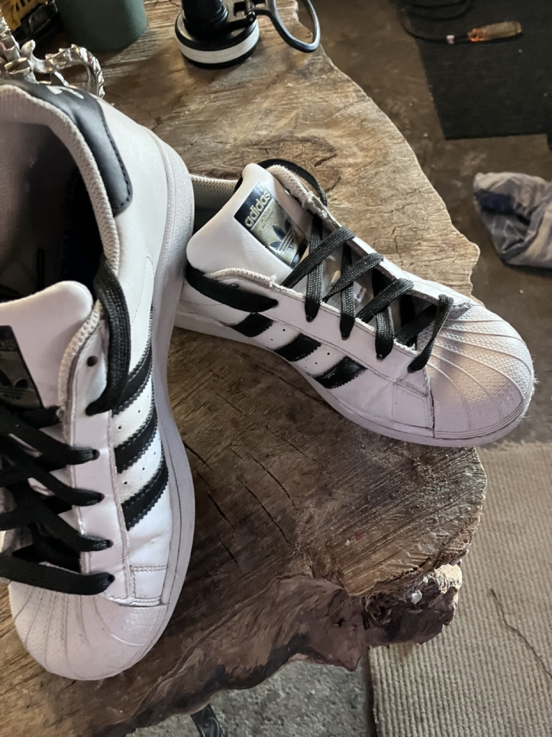 Adidas Superstar Sneakers - White and Black - photo 5