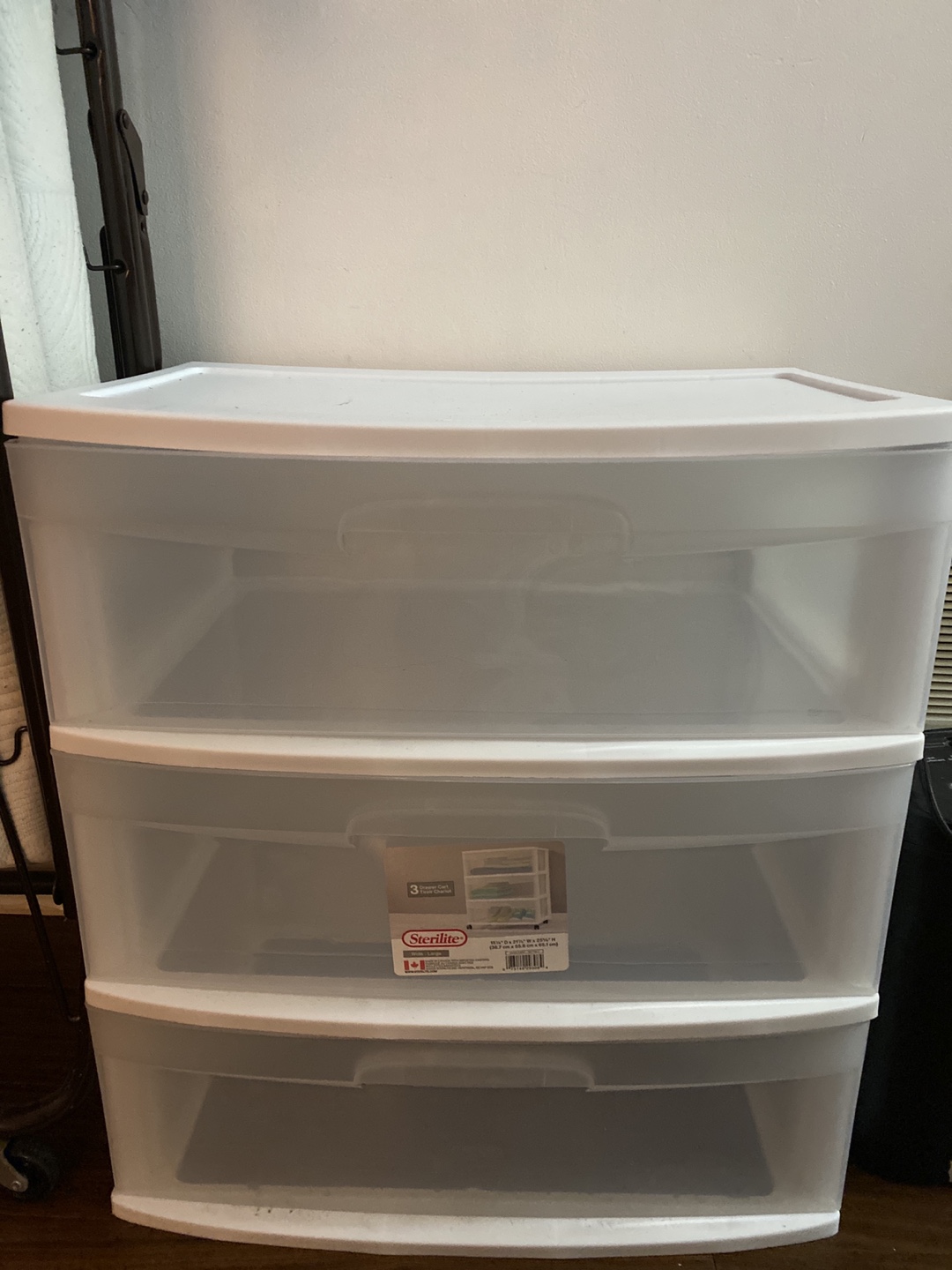 Sterilite 3-Drawer Storage Cart - photo 2