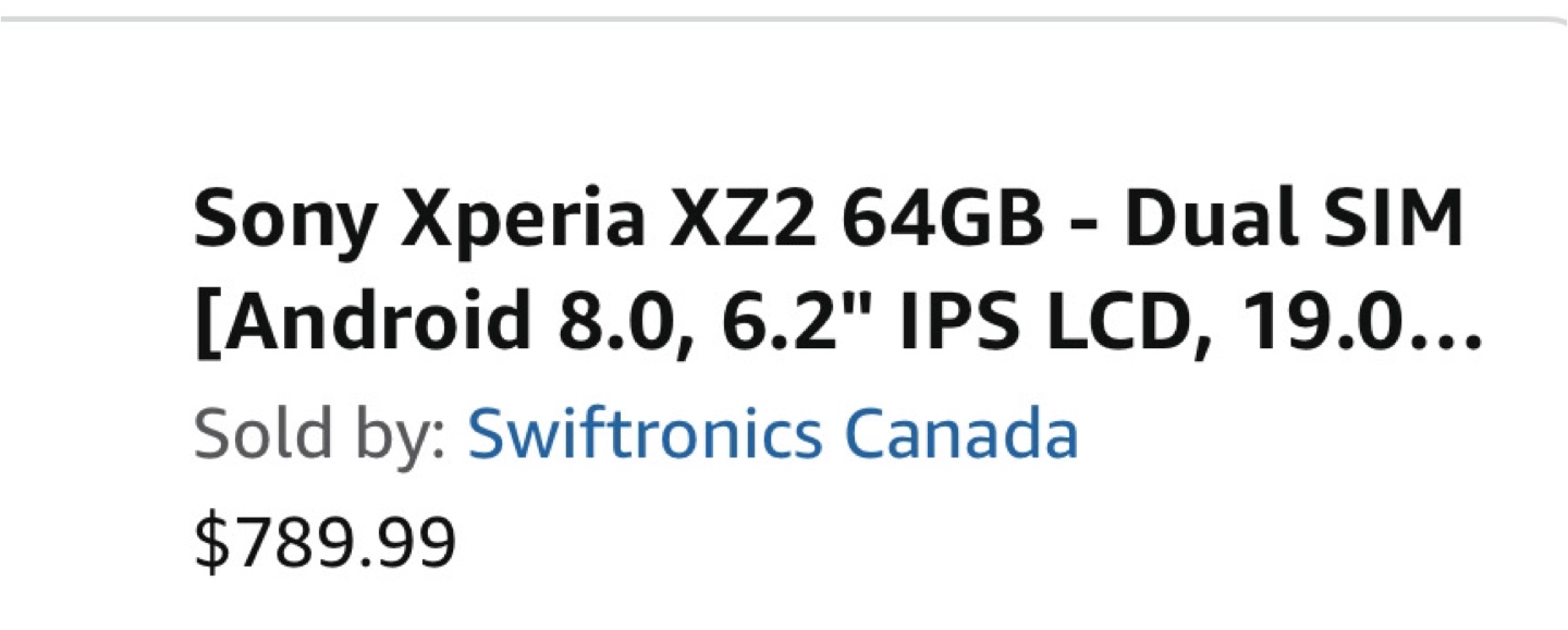 Sony Xperia XZ2 64GB Dual SIM Smartphone - photo 2