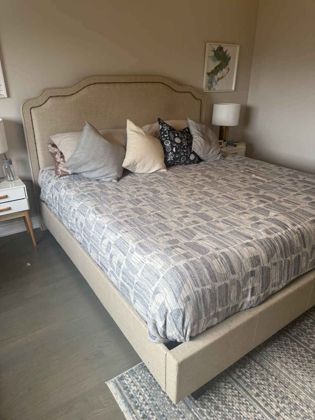 Bed frame king size