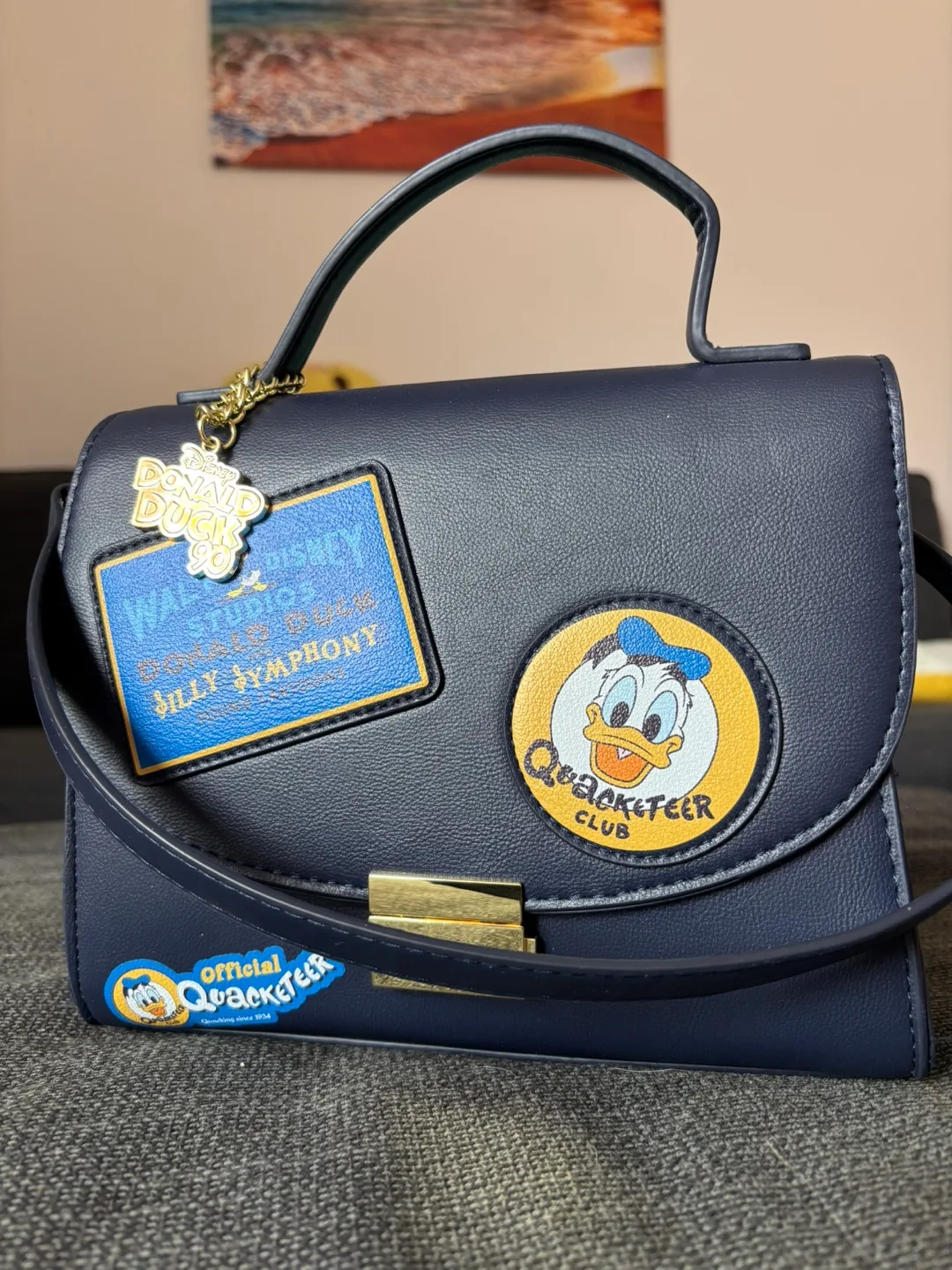 Mint Disney Donald Duck Satchel Bag thumbnail