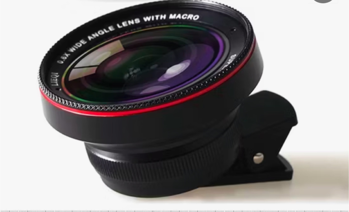 0.6X Wide Angle Lens with Macro for Smartphone - photo 3