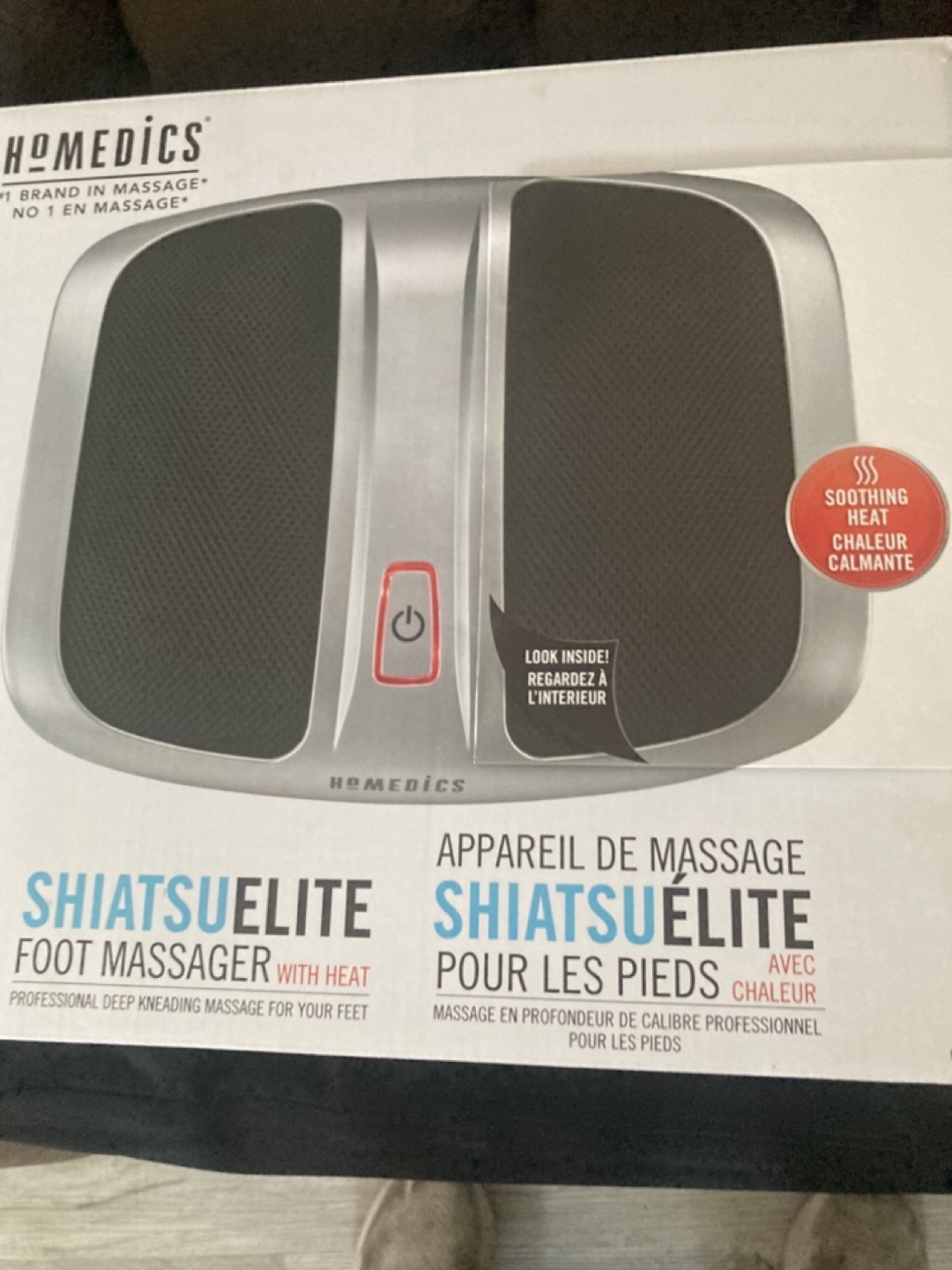 Homedics Shiatsu Elite Foot Massager with Heat