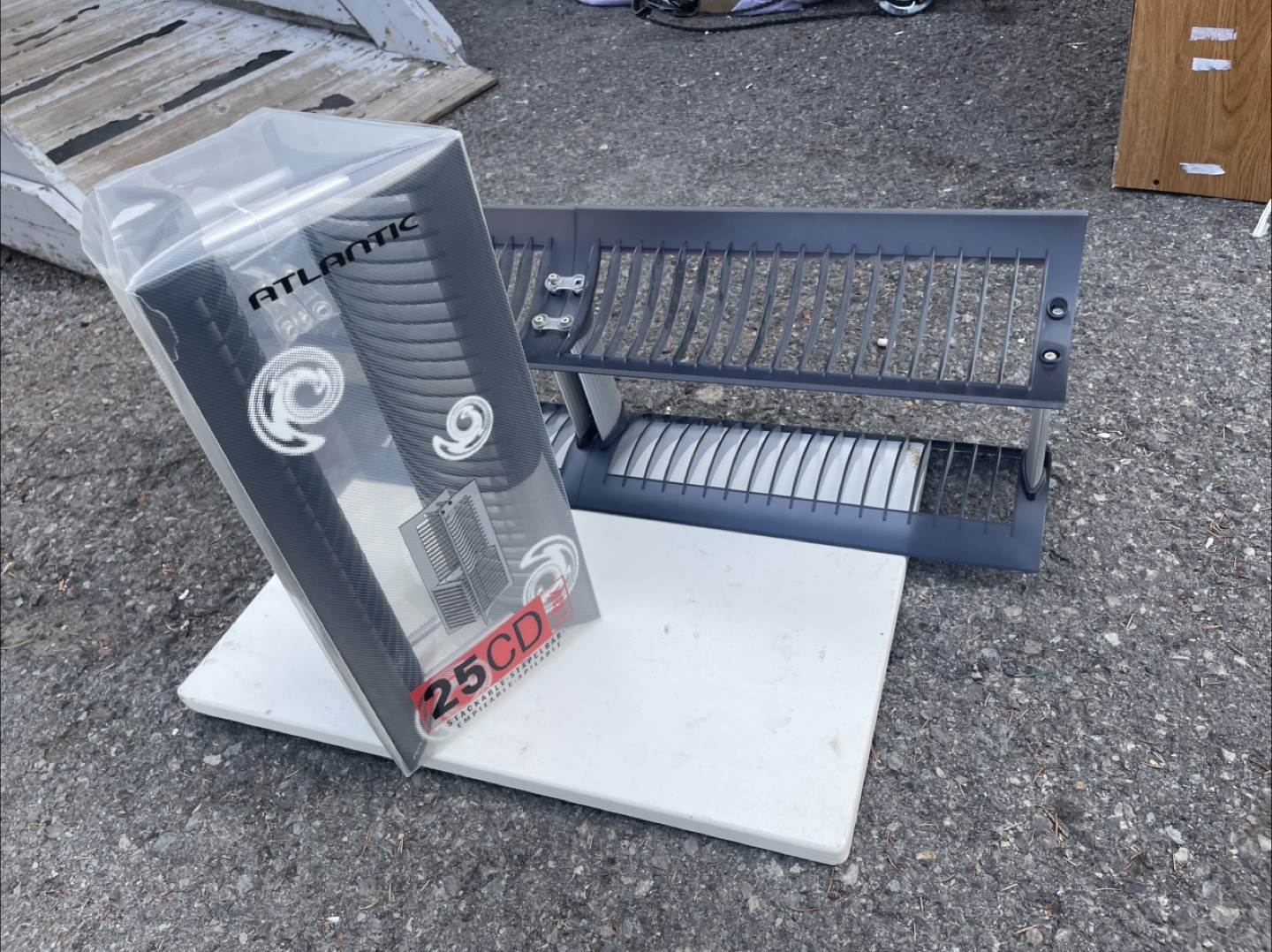 Atlantic 25 CD Stackable CD Rack