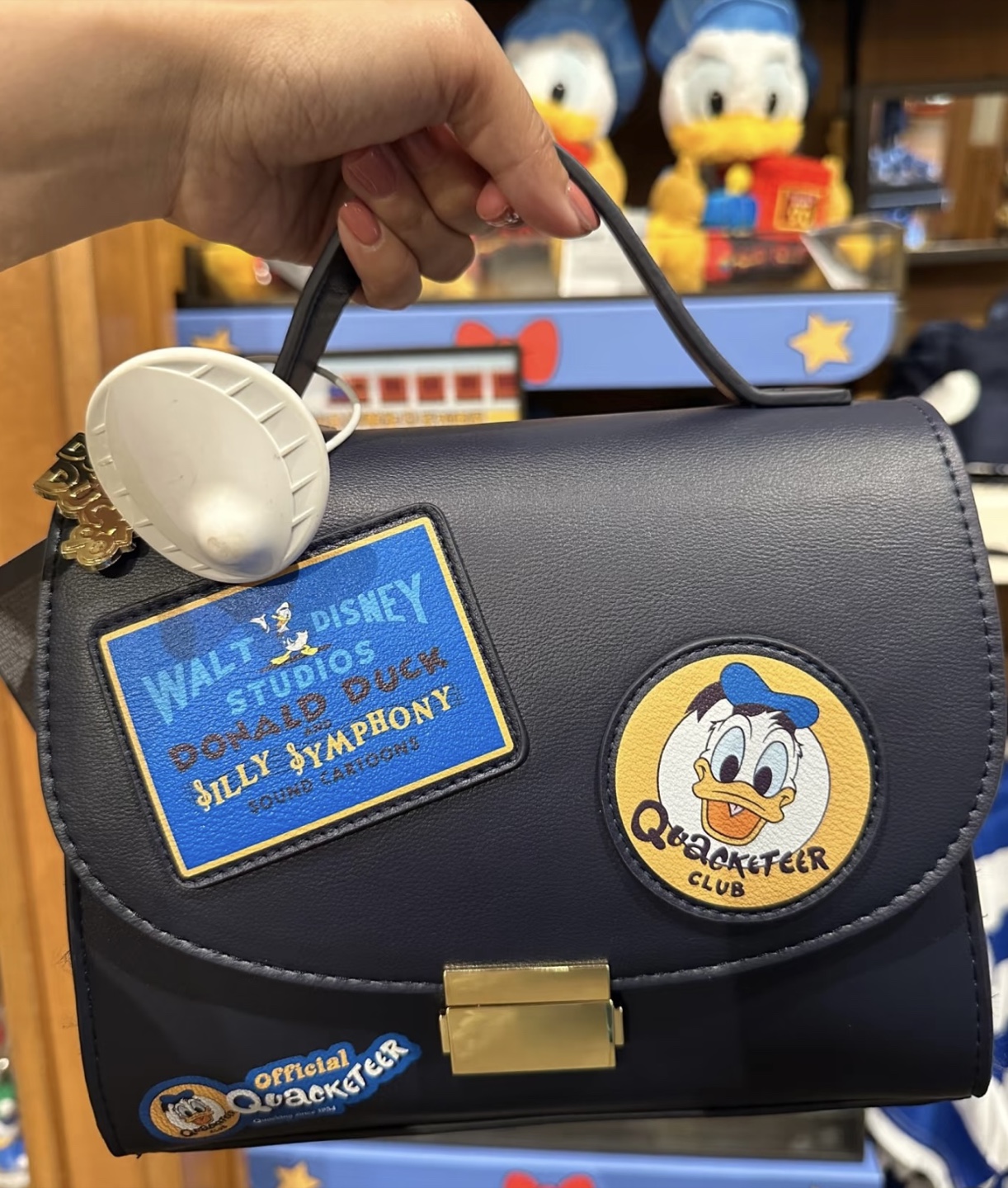 Mint Disney Donald Duck Satchel Bag - photo 3